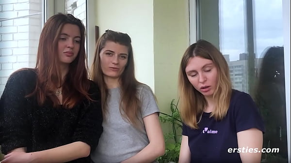 Ersties - Smoking Hottie Menage Leads To Steamy Lesbian Sex