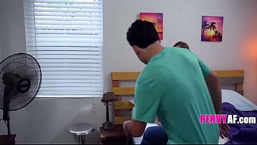 Stuck, Smashed, And Swallowing Stepson's Warm Nut | PervyAF