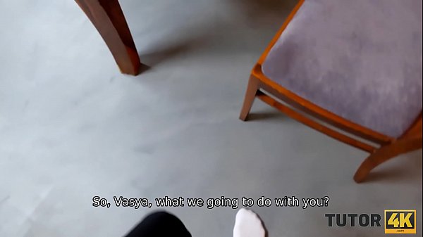 TUTOR4K. Mature Lady With Short Haircut Gives Muff To Y. Dude For Sex