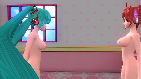 Hatsune Miku & Kasane Teto Sex Maniac Project Diva Stripped Mod