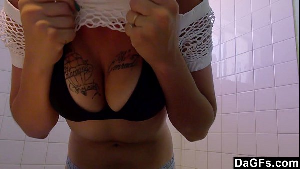 Dagfs - Exceptionally Attractive Barely-legal Pleasuring Herself In The Bathroom