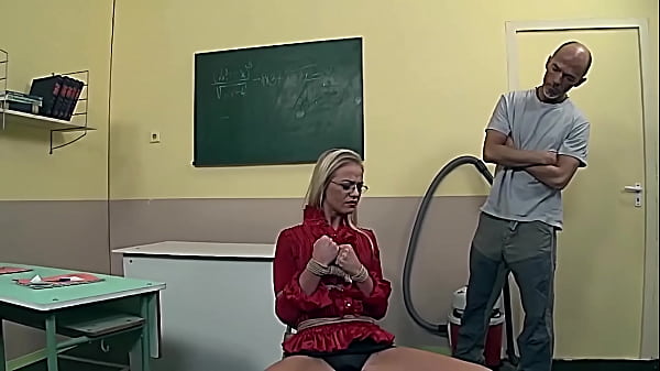 The Disciplinary School. Headmistress Of The School Desires To Have Dirty Sex With The Cleaning Fella. Part 1. She Provoked Him, To Being Aggressive. She Got It.