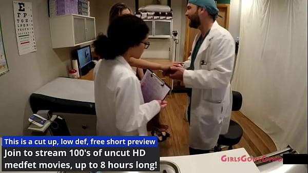 Alexandria Riley's Gyno Exam By Spy Cam With Doctor Tampa & Medic Lilith Rose @ GirlsGoneGyno! - Tampa University Physical Reup