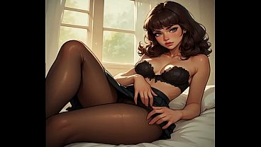 [M4F] Guided Lesbian Foot Idolize | Pantyhose Taunt, Toe Worshipping, Twat Eating Audio