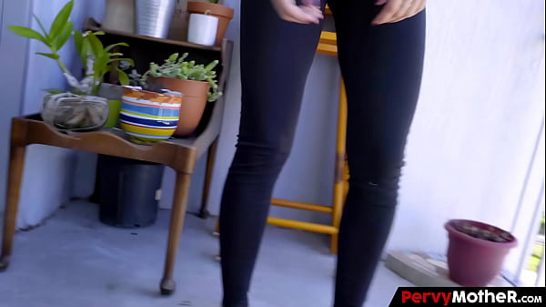 PervyMother - Mama Conducts An Excellent Disciplining Session For Her Stepson On The Balcony