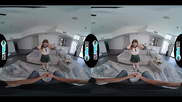 WETVR First Creampie VR Porn Slam With Girl Scout Mazy Myers