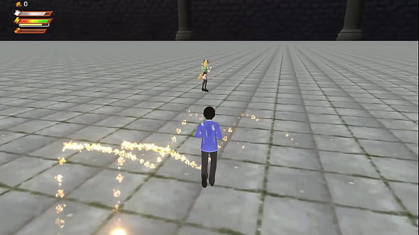 3d Game "Femdom University" Gameplay Bowsette Fight
