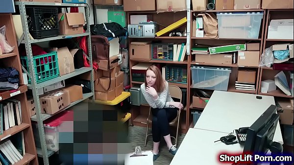 Barely-legal Shoplifter Throats Officers Bigcock