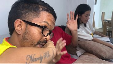 Mi Mejor Amigo Llorando De Celos Mientras Me Follaba Duro A Su Cachonda Esposa Después De Perder La Apuesta Del Partido Colombia - Portugal.