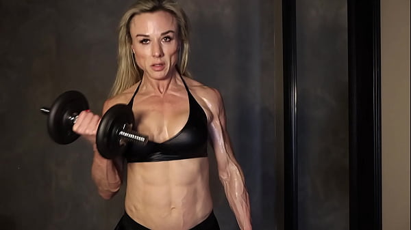 Slick & Flexed: Dumbbell Stuffed Powerful