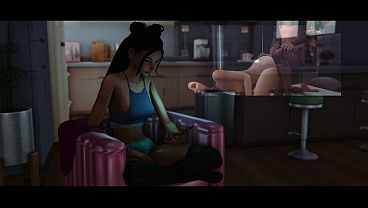 Sultry Dainty Petite Asian Wrecked By Brutal Gangbang Bros - The Sims 4