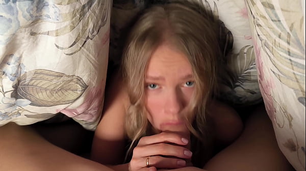 My Stepsibling Snuck Under The Glazes And Woke Me Up With A Fellatio.