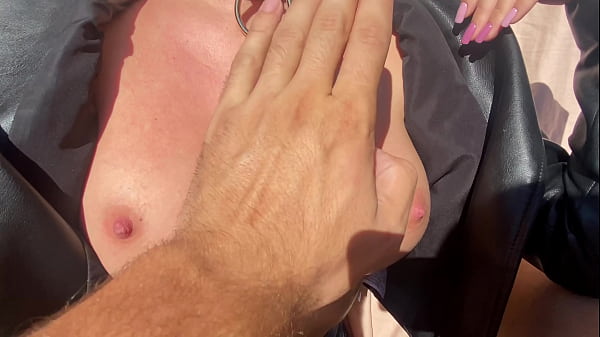 Straddle Ride Made Me Jizz On Her Giant Breasts Outdoor - Cock2squirt