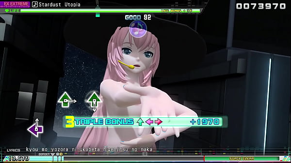 Project DIVA Nude Mod Megurine Luka Stardust Utopia Extra Extreme Flawless