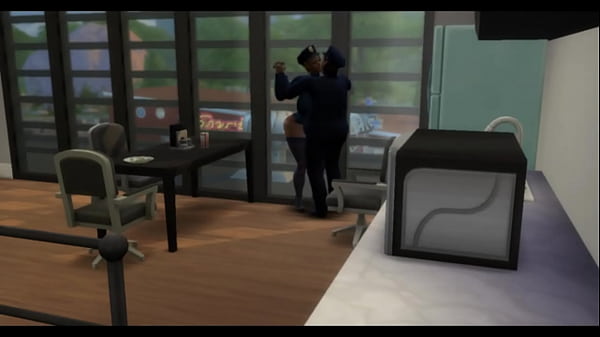Thick Rear Police Officer And Impregnated