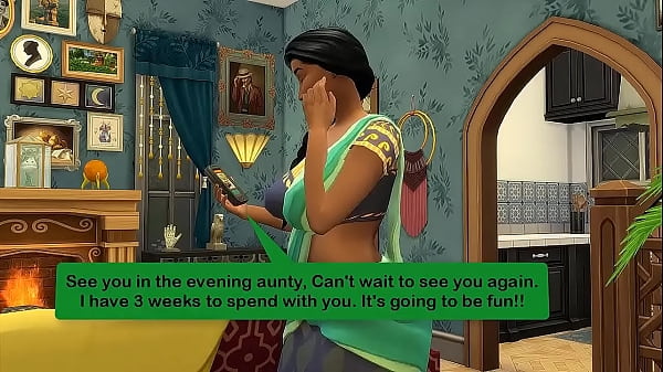 Part 2 - Desi Saree Widow Aunty Shweta - Wicked Whims