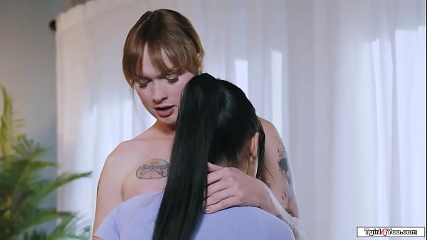 Shemale Blake Lovely Anals Small Latina With Her Enormous Boner