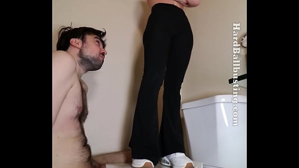 STFU While I Trample Your Nuts In My Toilet Seat - Babygirl Peyton