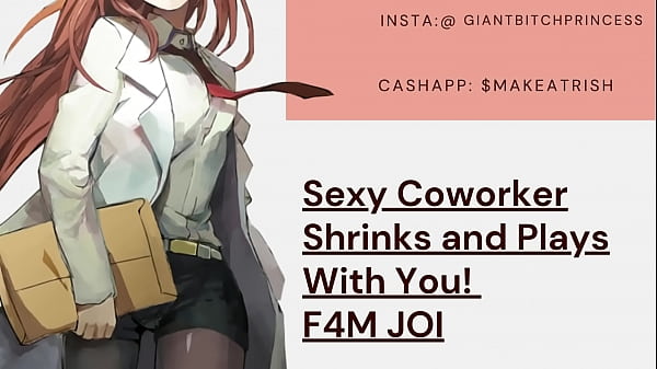 (AUDIO ONLY!) Seductive Scientist Coworker Shrinks You And Plays With You Before EATING You! Giantess Vore Character Play