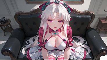 Carlotta Came To A Sex Casting For The Debut. Carlotta Sex Casting Hentai Fantasy Outfit (AI-generated)