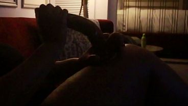 Sasha Stuffs Her New Toy