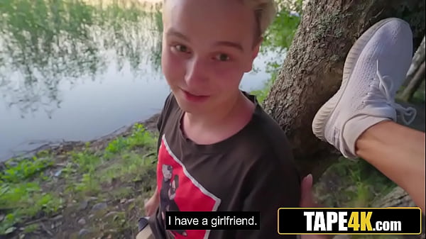Sporty Fit Body Russian Vixen Picks Up Nerdy Dude While Jogging And Take Him Home