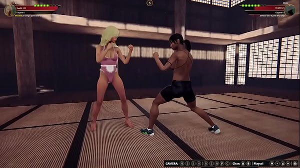 Faye Vs. Dela (Nude Fighter 3D)