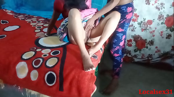 Pink Saree Pretty Spouse Sex In Boyfriend With Bed(Official Video By Localsex31)