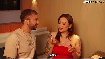 Colombian Redhead With Sizable White Ass Devil Khloee Stuffs With Brian Evansx Before The Date