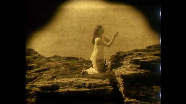 Exposed Dame By Waterfall (1920)