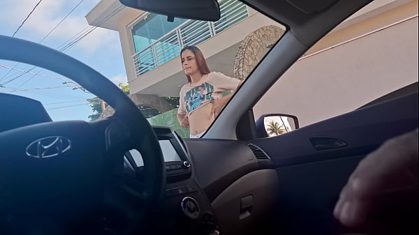 Mostrei Meu Pau Pra Novinha Na Rua Em Público Arriscado Ela Gostou!