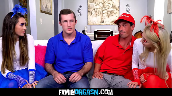 FamilyOrgasm - Mindful Fathers Caught Their Cheerleader Bisex Stepkids, Mackenzie Mace, Sia Crave, Brick Danger, Tony Cannon