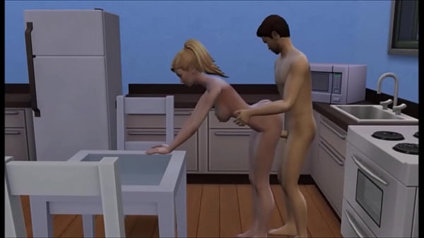 Steamy Fair-haired With Giant Breasts Being Rammed On The Sims 4