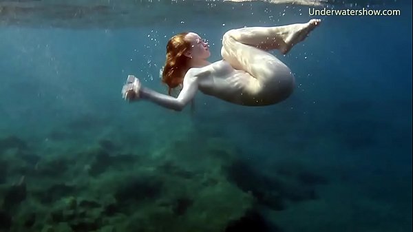 Tenerife Underwater Swimming Sultry Ginger