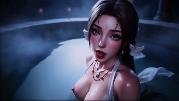 Song Yu, Oral Sex, Deepthroat Penetration, Seed On Face, Doggy Style, Gulp, Bj Face Finish Intercourse, Rear-entry Sexual Activity. Artistic Lovemaking, ASMR [Generated Ai]