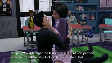 I Invited My Lover To School And Plowed Her In Front Of My Coeds For Education - Sims 4 - 3D Hentai