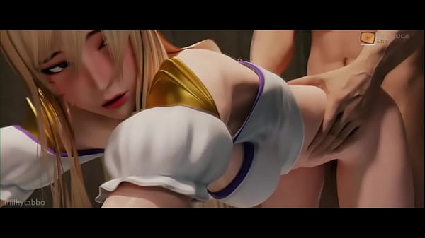 AHRI LEAGUE OF LEGENDS HAMMERS AT TOILET