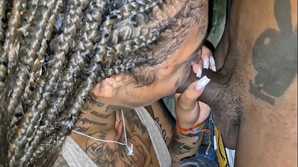 Tatuada Carioca Dando Na Laje De Estranhos Em Salvador Bahia | Joao O Safado - Larissa Giulia
