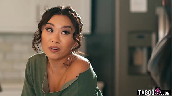 Stepuncle Smashes Asian Coed Stepgirl As Soon As She Arrived