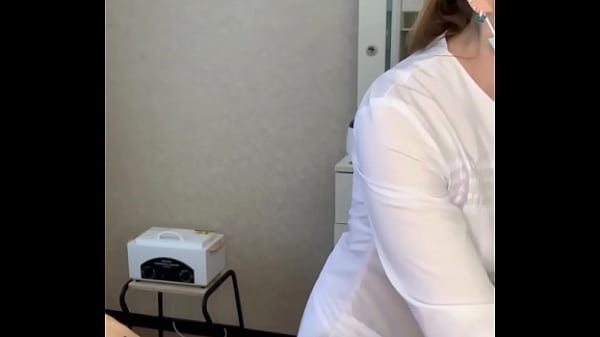 The Patient SPOOGE Powerfully During The Examination Procedure In The Doctor's Hands