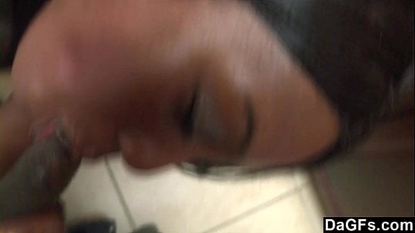 Dagfs - Ebony Gets Nailed While She Does Dishes