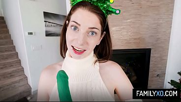 Naughty Stepgirl Tempt Stepdad Into Drilling Her - Avery Wilds