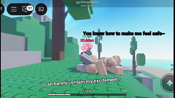 Slamming Her Full Booty Intense In Roblox - Ferocious Public Inside Load Rams With Hottie Gamer Chick