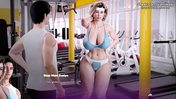 Big-breasted COUGAR Step-mom With A Huge Booty Gyrates For Step-son In Public Gym | Apocalust [v0.09] | Illicit Hentai Game | Part #20