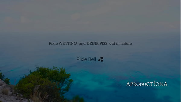 Pixie WETTING Her Self And DRINK PISS On A Hike
