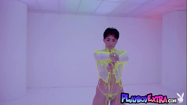 Stripped Latina Barely-legal Mia Valentine Shows Us One Of Her Favorite New Hobby DJing