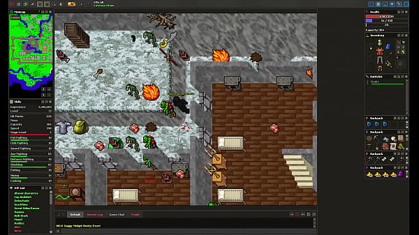 SCORCHING MIDGET WITH A SAGGY BACKSIDE SMASHES ORCS FOR 30 MINUTES AND GETS 195K/H