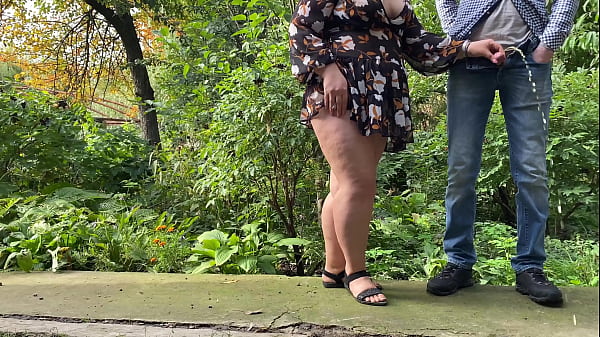 Stepmom Knows Exactly What She Is Doing With My Cock On The Street