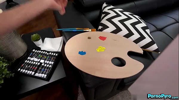 Artist Sidra Sage Screws Her Handsome Big Dicked Model