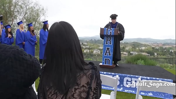 Curvy Ebony Starts A WILD 3some At Graduation Party - Lily Starfire, Scotty P, Alona Bloom
